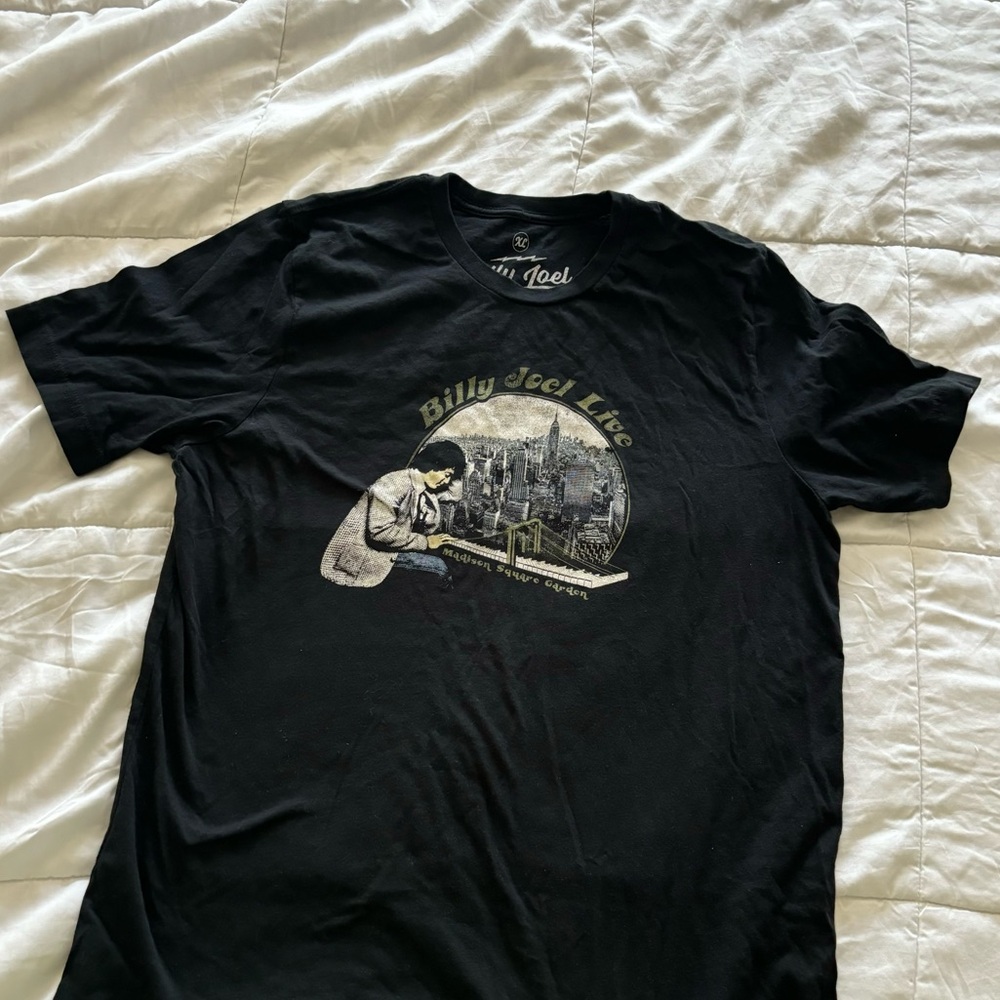 Billy Joel Live At Madison Square Garden 2018 t-shirt (official merchandise)